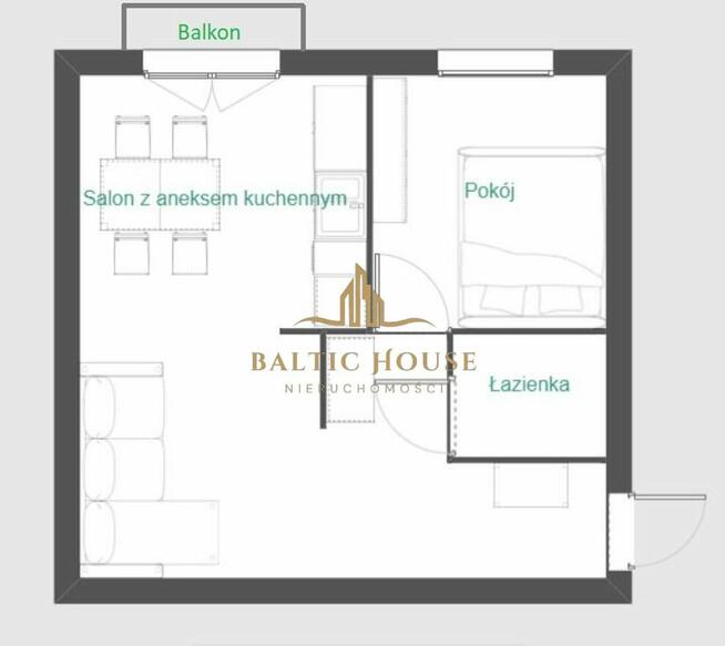 Mieszkanie Gdynia Śródmieście, Antoniego Abrahama