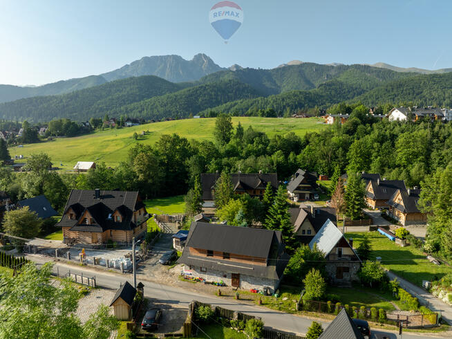 Dom z działką w Kościelisku z widokiem na Giewont