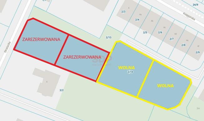 Działka budowlana Wrocław Psie Pole, Lipa Piotrowska, Strażacka