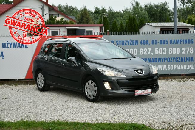 Peugeot 308 SW SW 1.6HDi 90KM 2010r. Klima Czujniki parkowania isofix
