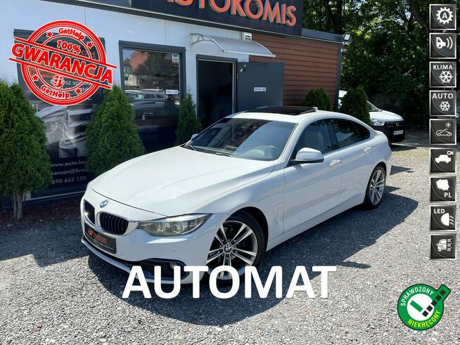BMW 430 LED, Klimatyzacja, Tempomat, Szyberdach, Ambiente, Bluetooth, USB