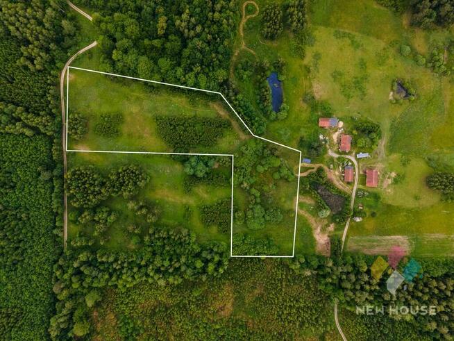 Działka w enklawie śródleśnej, możliwość zabudowy