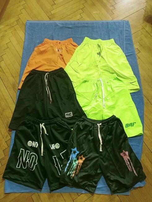 6 x Szorty letnie Bawełna/Poliester Roz.S