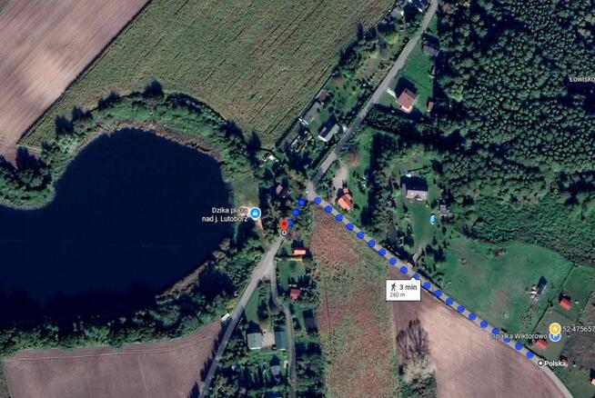 Domek 35 m2 nad jeziorem Lutobórz - Wiktorowo