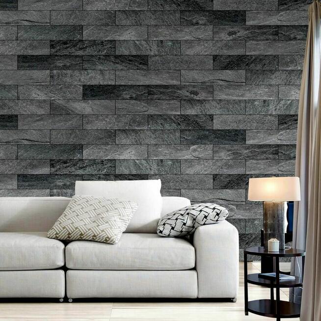 Płytki Kwarcyt Silver Grey naturalny 10x30x0,8-1,3 cm