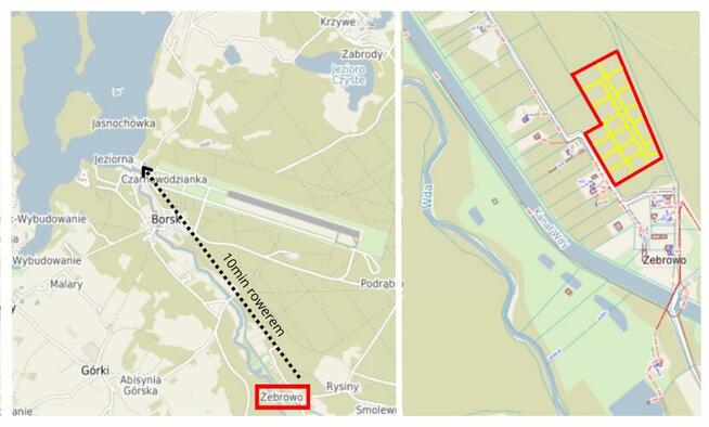 Działka 200m od rzeki Wda- Wdzydzki Park Krajobrazowy