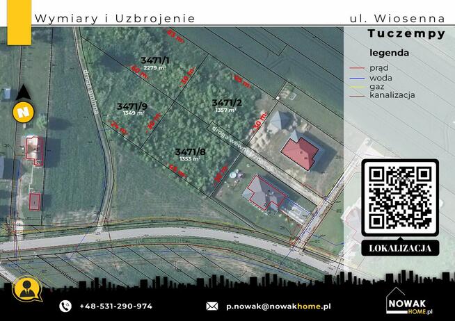 Działki budowlane w Tuczempach – atrakcyjne lokalizacje,