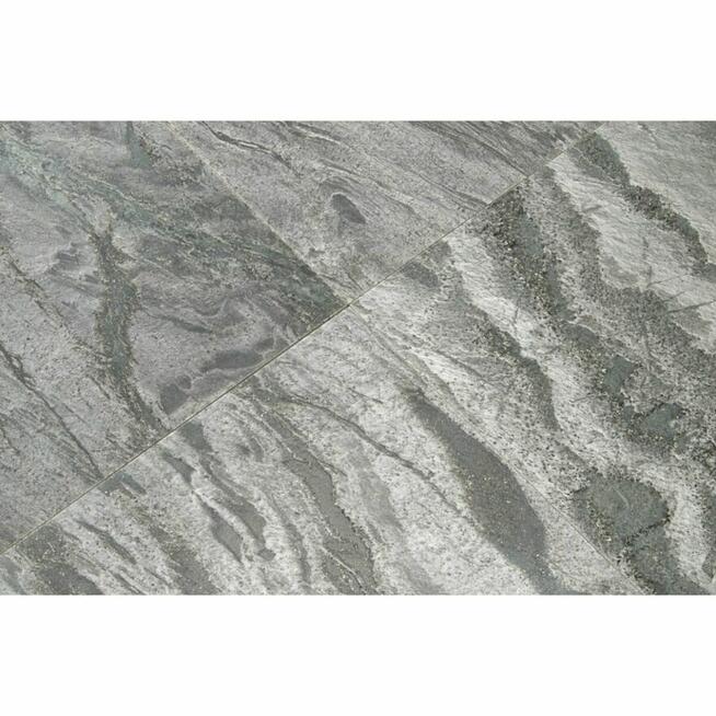 Płytki Kamienne Kwarcyt Silver Grey Leather 90x60x1,3 cm