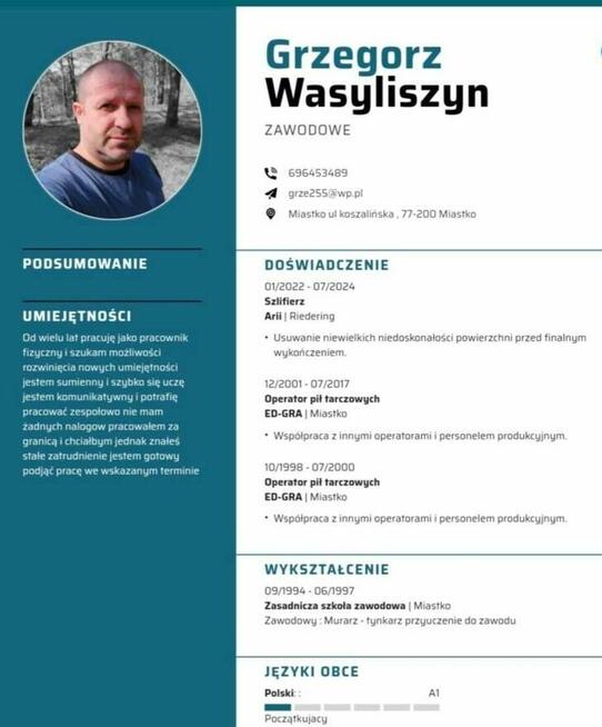 Szukam pracy od zaraz za granicą