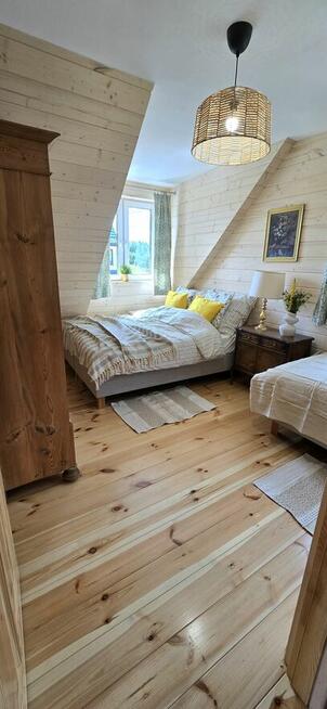 Dom nad jeziorem, urlop, wakacje, Serwy