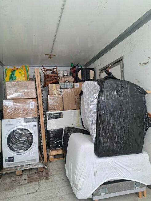 PRZEPROWADZKI transport Bus 20m3 4.2m 8 palet z winda