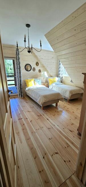 Dom nad jeziorem, urlop, wakacje, Serwy