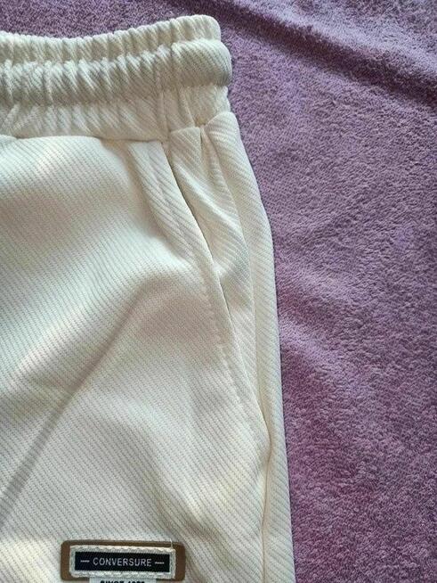 Szorty Since 1978 Bawełniane Premium Jasny Beż Roz.S