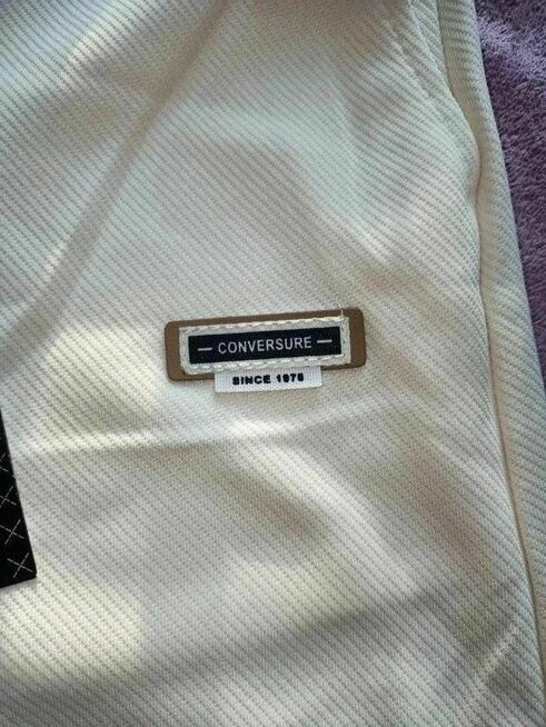 Szorty Since 1978 Bawełniane Premium Jasny Beż Roz.S