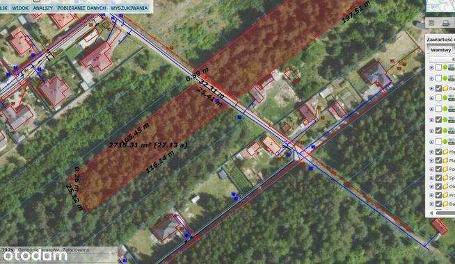 2 DZIAŁKI Z WARUNKAMI ZABUDOWY 2725m2 i 6110m2/