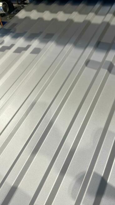 Blacha trapezowa - srebrny pół mat - 0,60 mm