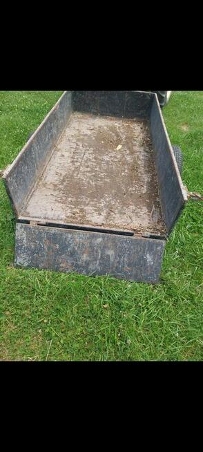 Przyczepka sam ogrodowa do qada traktorka