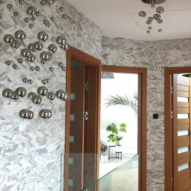 Panel ścienny Quick Stone 3D White Marble 60x15x0,2-0,4 cm