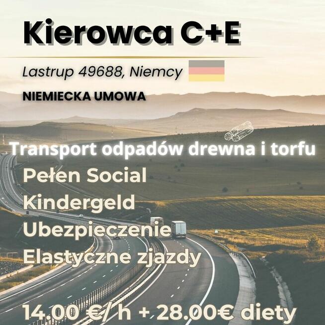 C+E. NIEMIECKA UMOWA. Zapraszamy, nabór ograniczony.