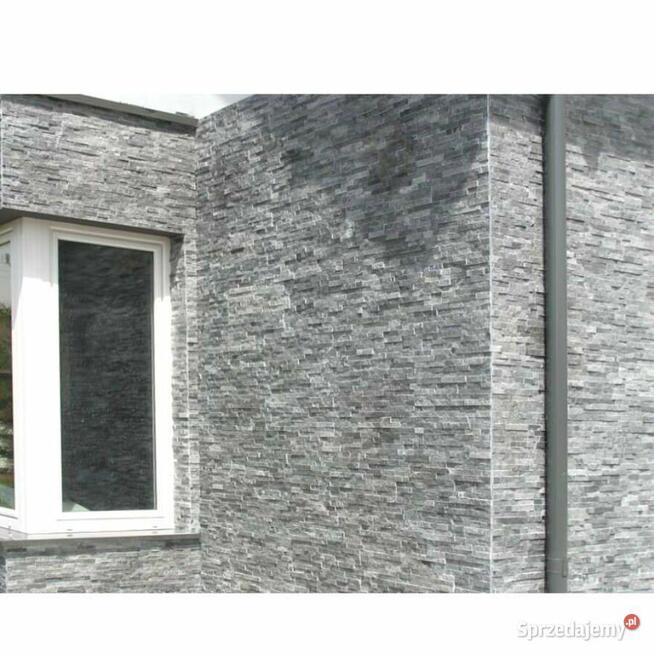 Panel ścienny Marmur Stackstone Crystal Black 10x36x0,8-1,3