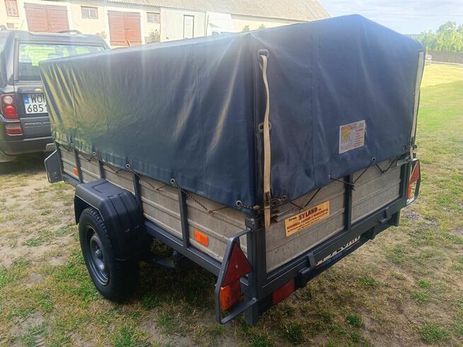 Solidna przyczepka samochodowa Syland 230x130 z plandeką