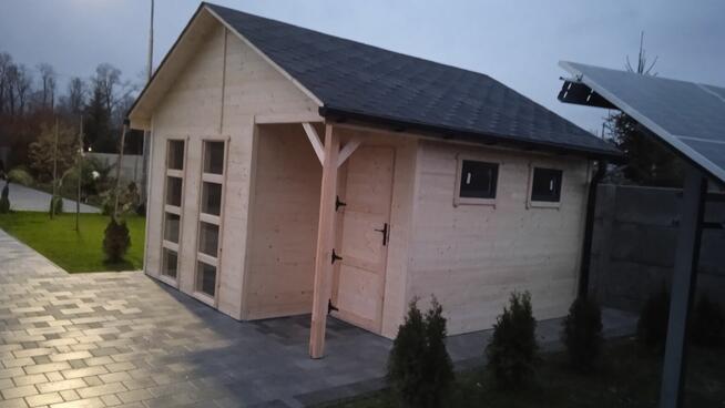 Domek ogrodowy KORDIAN Domek drewniany letniskowy na działkę