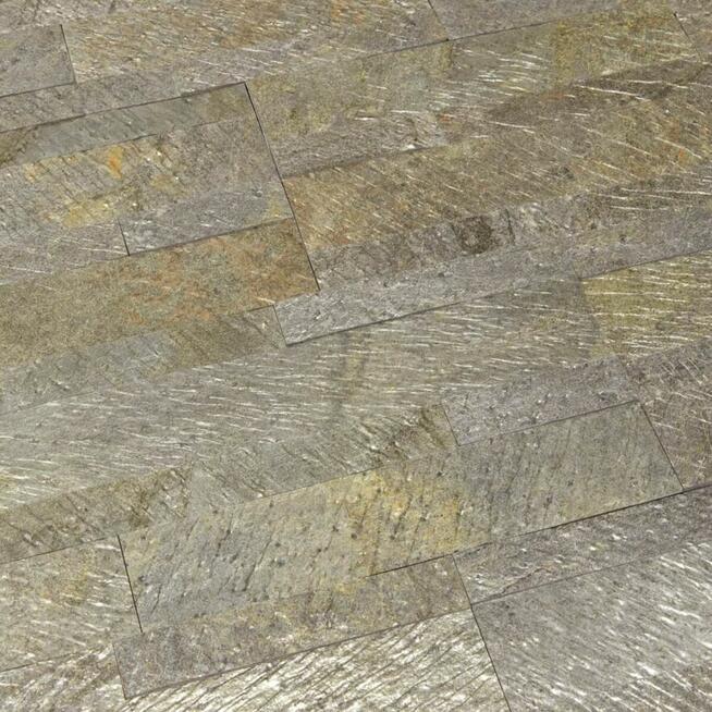 Panel ścienny Quick Stone 3D Gold Green 60x15x0,2-0,4 cm