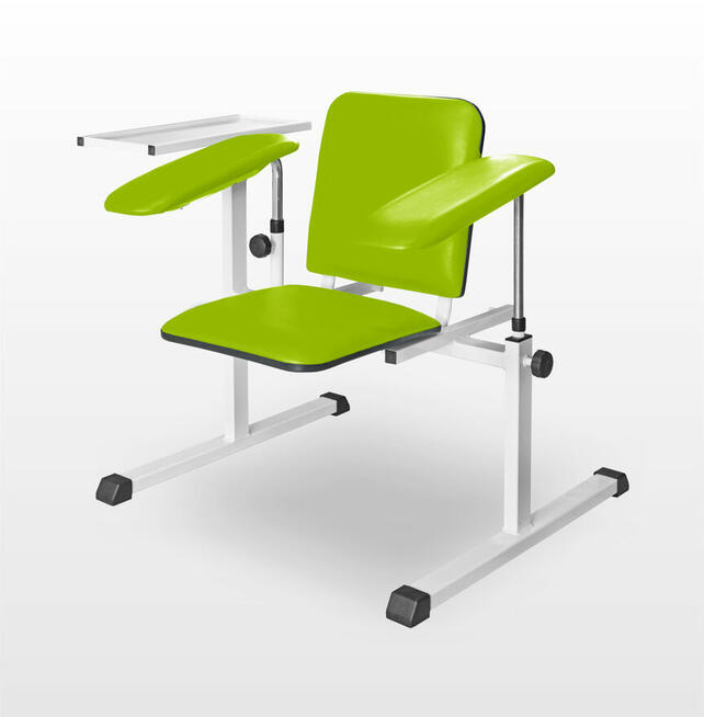 Stanowisko do pobierania krwi fotel laboratoryjny