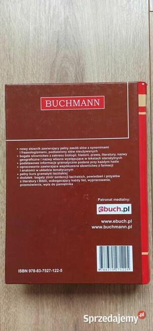 Słownik łaciński-polski, polsko-łaciński, medyczny, gramatyka