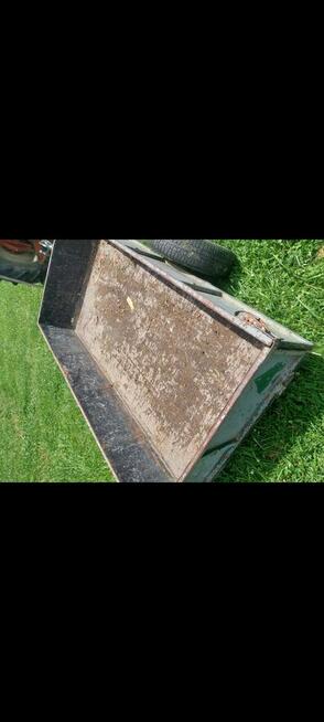 Przyczepka sam ogrodowa do qada traktorka