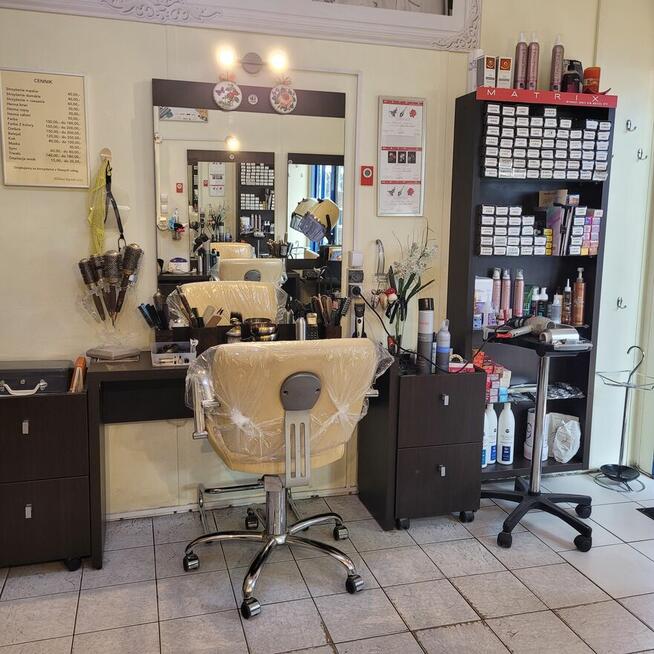 Sprzedaż wyposażenia salonu fryzjerskiego oraz podnajem