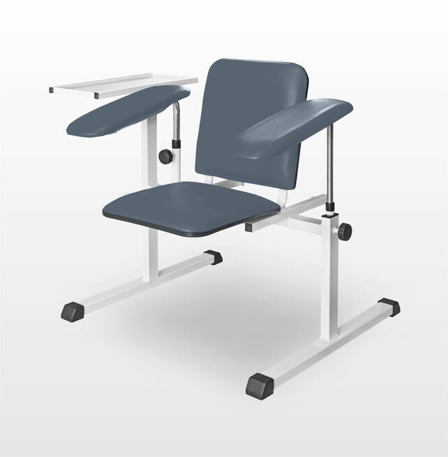 Stanowisko do pobierania krwi fotel laboratoryjny