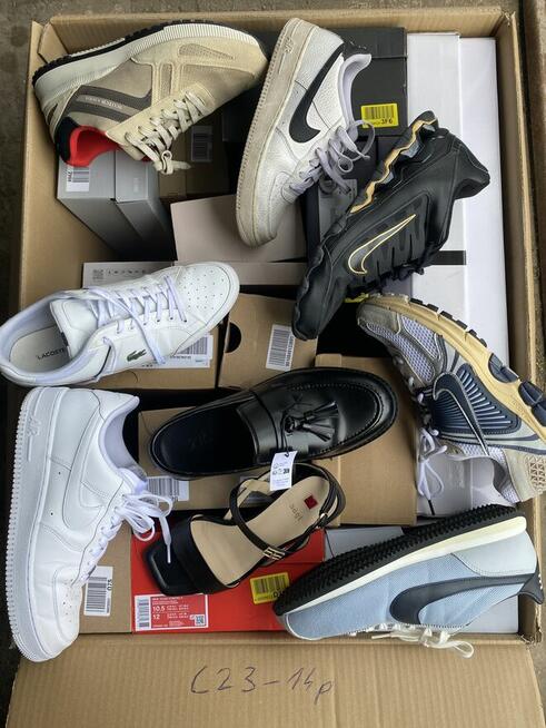 Pakiety markowego obuwia ABC ze zwrotów konsumenckich