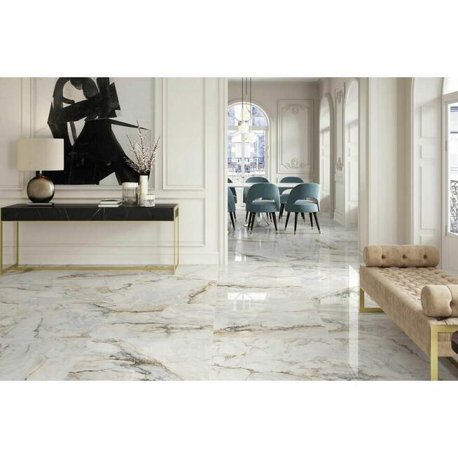 Gres Pisa Gold polerowany 120x120x1 cm