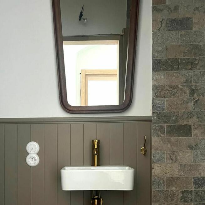 Płytki Trawertyn Silver Ash bębnowany 30,5x10x1 cm