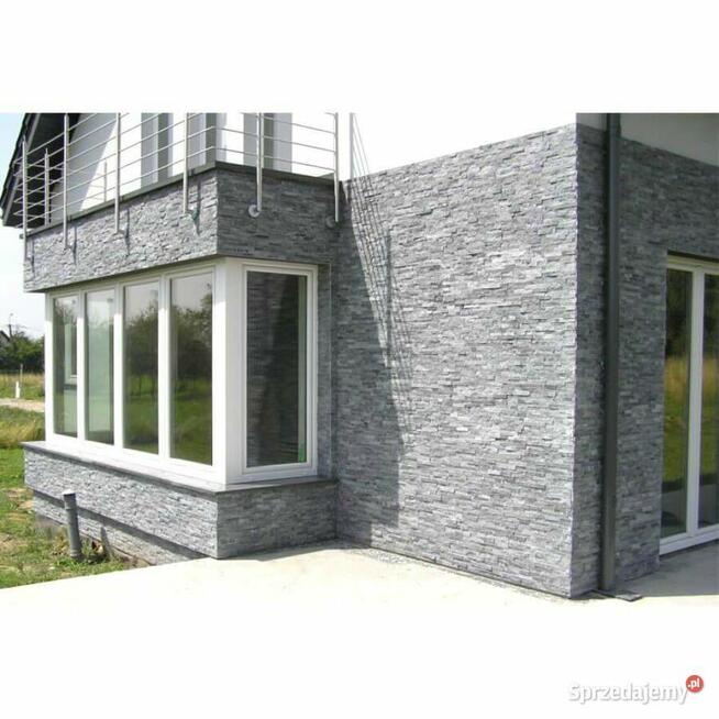 Panel ścienny Marmur Stackstone Crystal Black 10x36x0,8-1,3