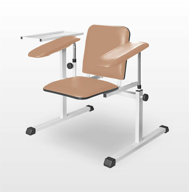 Stanowisko do pobierania krwi fotel laboratoryjny