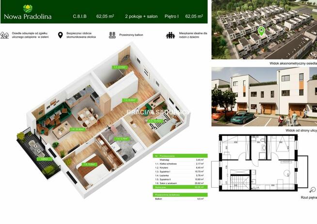 Mieszkanie Tarnów Zabłocie, Skrzyszowska