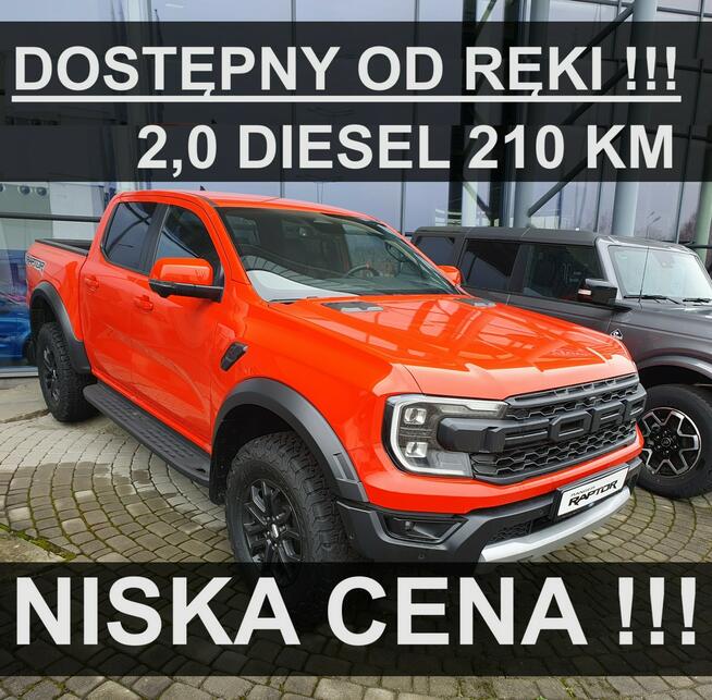 Ford Ranger Raptor Raptor 2,0 diesel 210KM Roleta elektr. Niska Cena Od ręki !  2948zł
