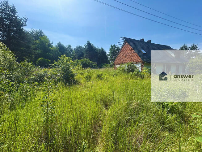 UZBROJONA DZIAŁKA PRZY LESIE - BIEDRZYCHOWA