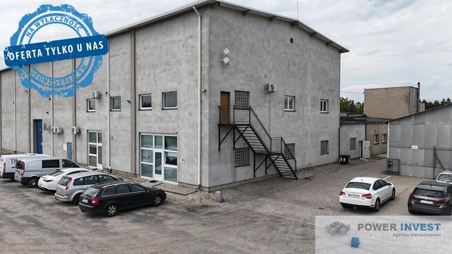 Lokal 272 m² z biurem, bramą i parkingiem – Leszno