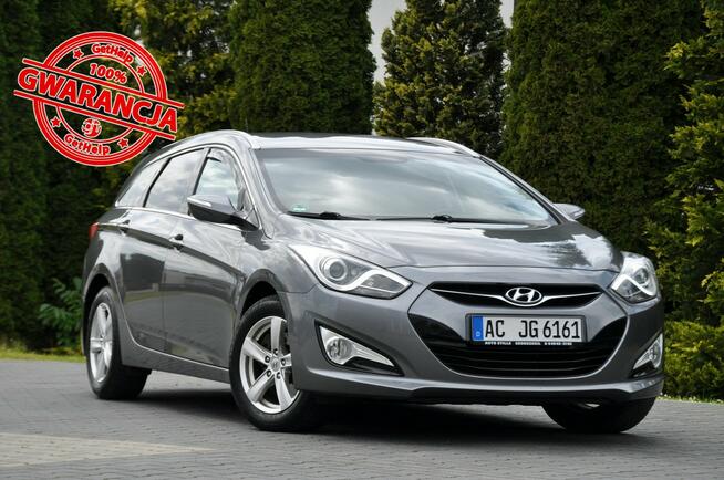 Hyundai i40 1.7CRDi(136KM)*Led*Duża Navi*Welur*Reling*IWłaściciel*Alu16"ASO