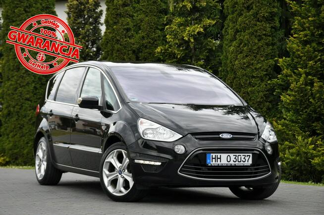 Ford S-Max 2.0TDCI(140KM)*Lift*Duża Navi*Skóry*El.Fotele*2xParkt*I Wł*Alu18"ASO