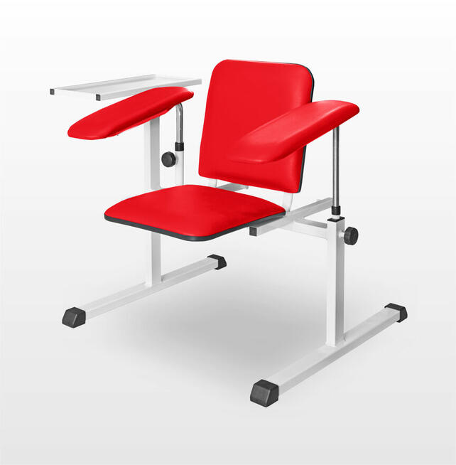 Stanowisko do pobierania krwi fotel laboratoryjny