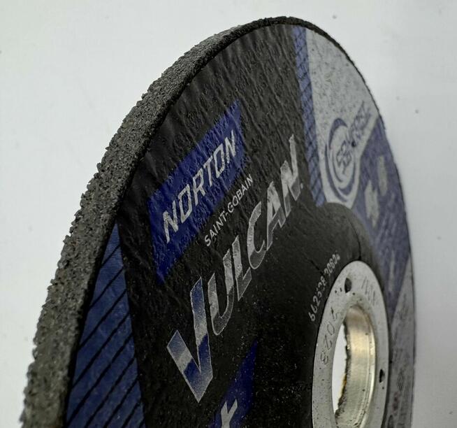 TARCZA TARCZE DO SZLIFOWANIA METALU 125x6,4x22 mm NORTON VUL
