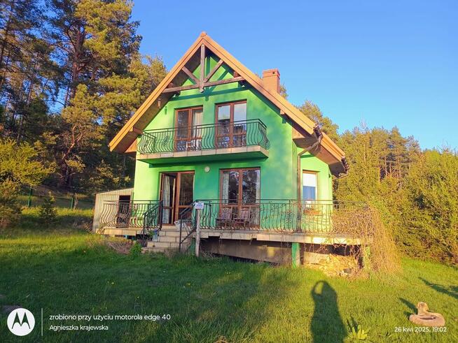 Działka z dostępem do jeziora z domem