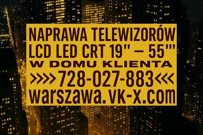 TV Serwis Ursynów 728027883 Naprawa w domu klienta