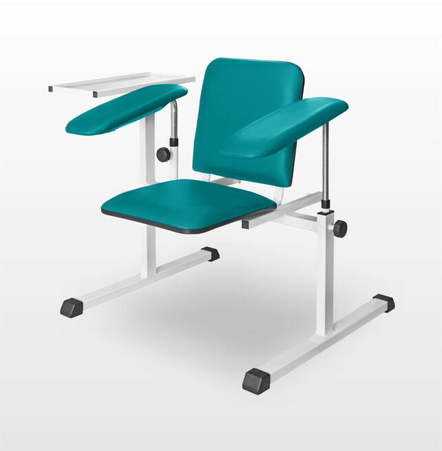 Stanowisko do pobierania krwi fotel laboratoryjny