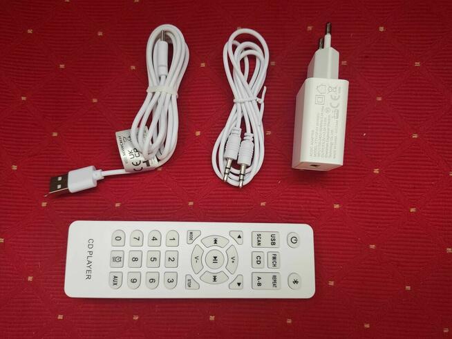 Odtwarzacz Płyt CD MP3 Muzyki Dyskmen przenośny Bluetooth