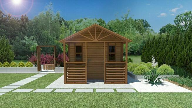 Domek ogrodowy KORDIAN Domek drewniany letniskowy na działkę